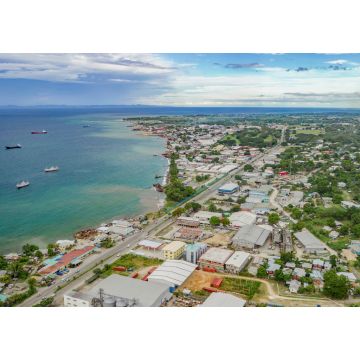 Lais Puzzle - Luftaufnahme des industriellen Teils der Stadt Honiara, Salomonen - 1.000 Teile