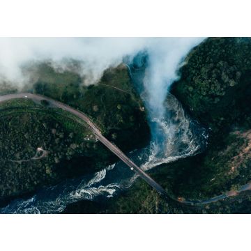 Lais Puzzle - Luftaufnahme einer Landschaft mit Brücke, Sambia - 1.000 Teile