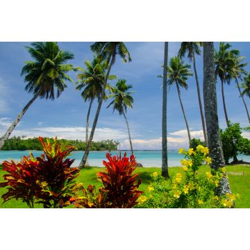 Lais Puzzle - Atemberaubender Blick auf einen Strand in Puapua, Savaii, Samoa - 2.000 Teile