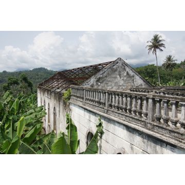 Lais Puzzle - Ruine des Krankenhauses der Plantage Roca Agua Ize, Sao Tome, Afrika - 2.000 Teile