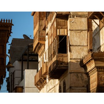 Lais Puzzle - Außenansicht verfallener traditioneller Wohngebäude im historischen Viertel Al Balad in der Altstadt von Jeddah, Saudi-Arabien - 40, 100, 200, 500, 1.000 & 2.000 Teile