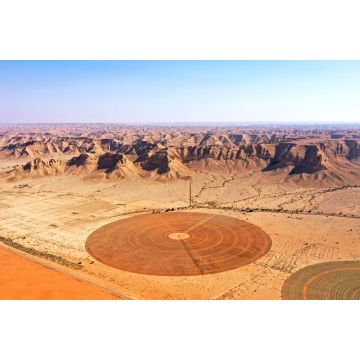 Lais Puzzle - Luftaufnahme eines felsigen Berges in Riyadh, Saudi-Arabien - 2.000 Teile