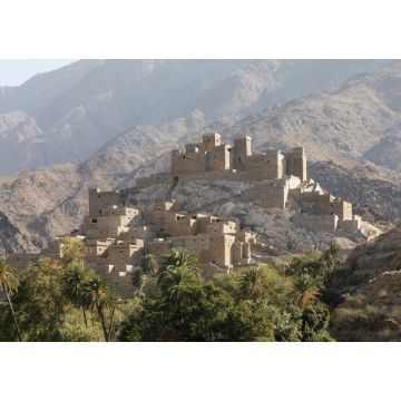 Lais Puzzle - Das Dorf Thee Ain in Al-Baha, Saudi-Arabien, ist ein einzigartiges Kulturerbe mit alten archäologischen Gebäuden - 1.000 Teile