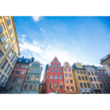 Lais Puzzle - Bunte Häuser in der Altstadt von Stockholm - 1.000 Teile