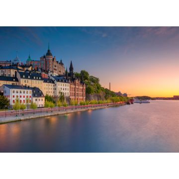 Lais Puzzle - Stockholm. Bild der Altstadt von Stockholm, Schweden bei Sonnenuntergang - 1.000 Teile