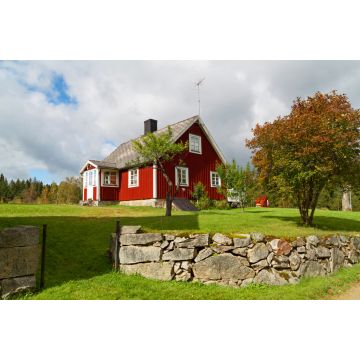 Lais Puzzle - Traditionelles rotes schwedisches Landhaus - 2.000 Teile