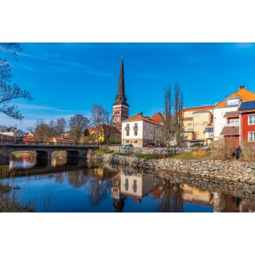 Lais Puzzle - Gamla stan Viertel und Kathedrale in Vasteras, Schweden - 2.000 Teile