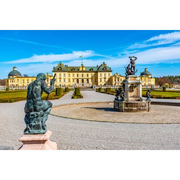 Lais Puzzle - Schloss Drottningholm von den königlichen Gärten in Schweden aus gesehen - 2.000 Teile