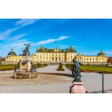 Lais Puzzle - Schloss Drottningholm von den königlichen Gärten aus gesehen in Schweden - 2.000 Teile