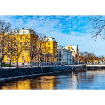 Lais Puzzle - Elite Grand Hotel in Gavle mit Blick auf den Fluss Gavlean, Schweden - 1.000 Teile