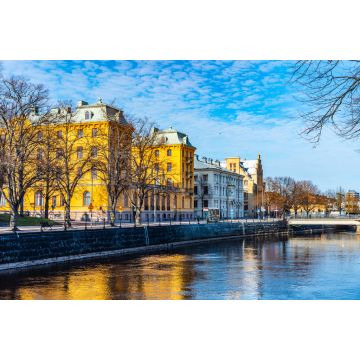 Lais Puzzle - Elite Grand Hotel in Gavle mit Blick auf den Fluss Gavlean, Schweden - 2.000 Teile