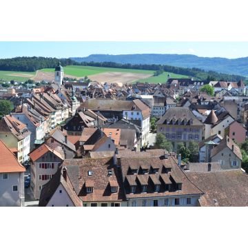Lais Puzzle - Die Stadt Porrentruy im Kanton Jura, Schweiz - 2.000 Teile