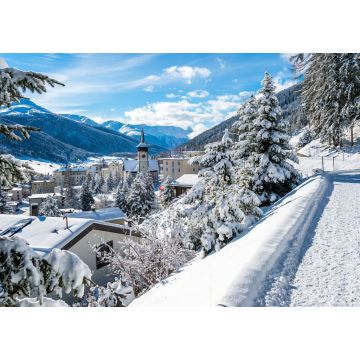 Lais Puzzle - Panorama-Wanderpass über Davos, Schweiz - 1.000 Teile