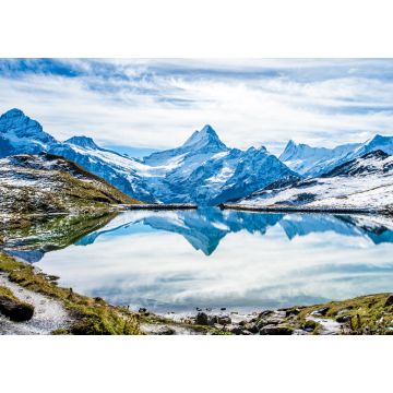Lais Puzzle - Wasserspiegelung in den Schweizer Alpen im Bachalpsee - Bergsee oberhalb von Grindelwald, Schweiz - 1.000 Teile