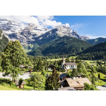 Lais Puzzle - Das Dorf Diablerets im Kanton Waadt in der Schweiz - 1.000 Teile