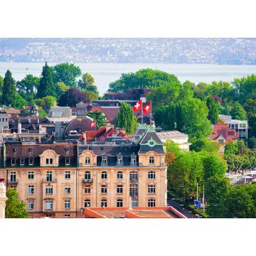 Lais Puzzle - Dächer im Stadtzentrum von Zürich Europa - 1.000 Teile