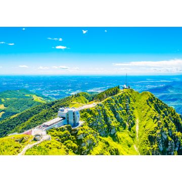 Lais Puzzle - Von Mario Botta entworfenes Gebäude auf dem Gipfel des Monte Generoso, Schweiz - 1.000 Teile