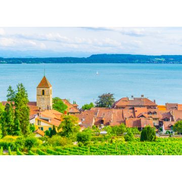 Lais Puzzle - Dorf Twann-Tüscherz am Bielersee bei Biel in der Schweiz - 1.000 Teile