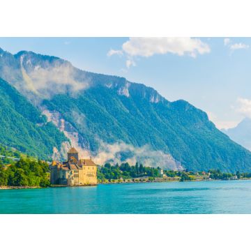 Lais Puzzle - Schloss Chillon am Ufer des Genfer Sees in der Schweiz - 1.000 Teile