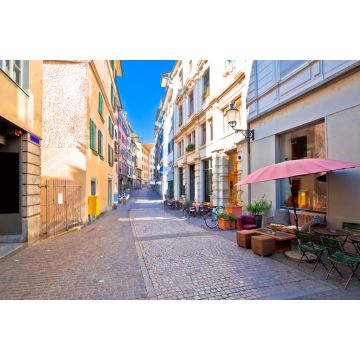 Lais Puzzle - Bunte Straße in Zürich Ansicht - 2.000 Teile
