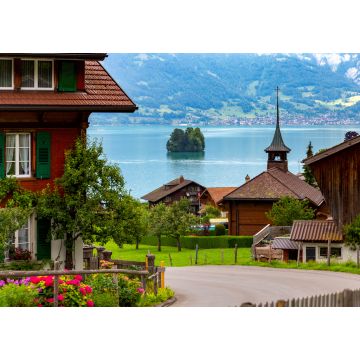 Lais Puzzle - Das Schweizer Dorf Iseltwald am berühmten Brienzersee - 1.000 Teile