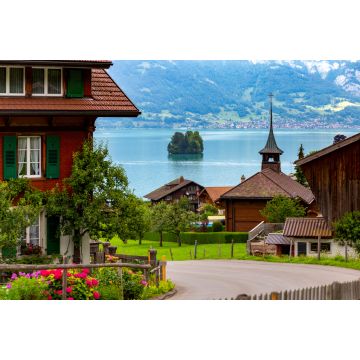 Lais Puzzle - Das Schweizer Dorf Iseltwald am berühmten Brienzersee - 2.000 Teile