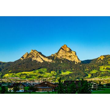 Lais Puzzle - Blick auf die Kleinen und Grossen Mythen - Schweizer Schwyzer Alpen in der Schweiz - 1.000 Teile