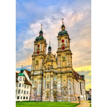 Lais Puzzle - Die Kathedrale der Abtei St. Gallen in St. Gallen. UNESCO-Welterbe in der Schweiz - 1.000 Teile