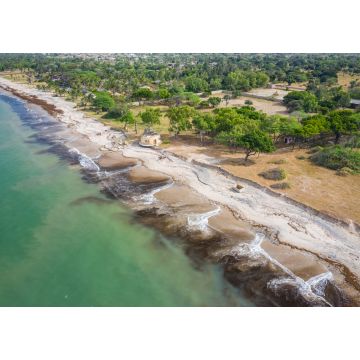 Lais Puzzle - Luftaufnahme der Atlantikküste bei Palmarin. Saloum-Delta-Nationalpark, Joal Fadiout, Senegal. Afrika - 1.000 Teile