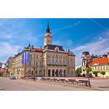Lais Puzzle - Freiheitsplatz in Novi Sad Bögen und Architektur Blick - 2.000 Teile