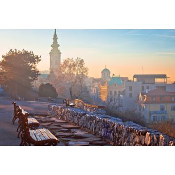 Lais Puzzle - Belgrad. Blick von der Kalemegdan-Promenade auf alte Wahrzeichen der Stadt - 2.000 Teile