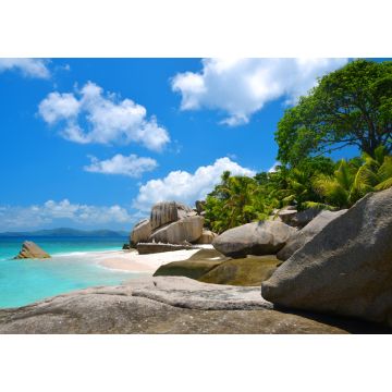 Lais Puzzle - Tropischer Strand auf der Insel Coco in der Nähe von La Digue, Seychellen - 1.000 Teile