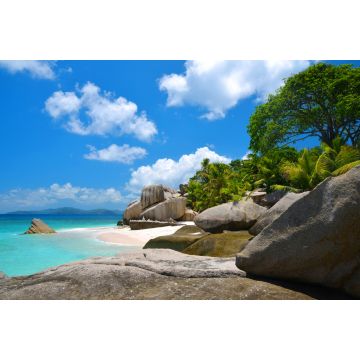 Lais Puzzle - Tropischer Strand auf der Insel Coco in der Nähe von La Digue, Seychellen - 2.000 Teile