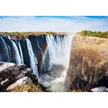 Lais Puzzle - Blick auf die Victoriafälle in Simbabwe, Afrika; Konzept für Reisen in Afrika - 1.000 Teile