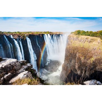 Lais Puzzle - Blick auf die Victoriafälle in Simbabwe, Afrika; Konzept für Reisen in Afrika - 2.000 Teile