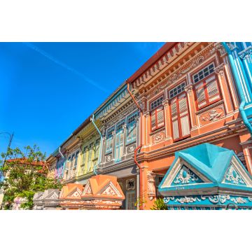 Lais Puzzle - Historische Gebäude in der Joo Chiat Road, Singapur - 2.000 Teile