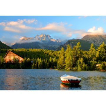 Lais Puzzle - Bergsee Strbske pleso im Nationalpark Hohe Tatra bei Sonnenuntergang, Slowakei, Europa - 1.000 Teile