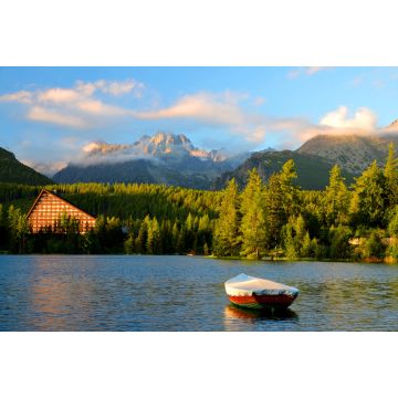 Lais Puzzle - Bergsee Strbske pleso im Nationalpark Hohe Tatra bei Sonnenuntergang, Slowakei, Europa - 2.000 Teile