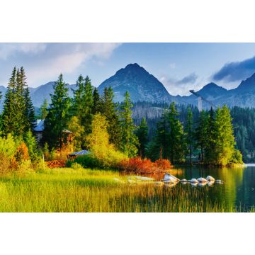 Lais Puzzle - Majestätischer Bergsee im Nationalpark Hohe Tatra. Strbske pleso, Slowakei - 2.000 Teile