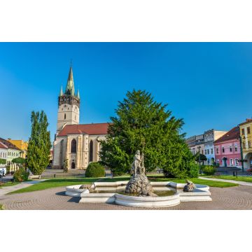 Lais Puzzle - Neptunbrunnen und Kathedrale des Heiligen Nikolaus in Presov, Slowakei - 2.000 Teile