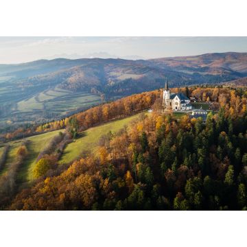 Lais Puzzle - Luftaufnahme der Basilika Mariä Heimsuchung in Levoca, Slowakei - 1.000 Teile