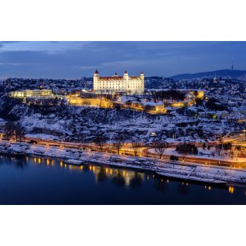 Lais Puzzle - Stadtansicht von der Brücke, Bratislava, Slowakei - 2.000 Teile