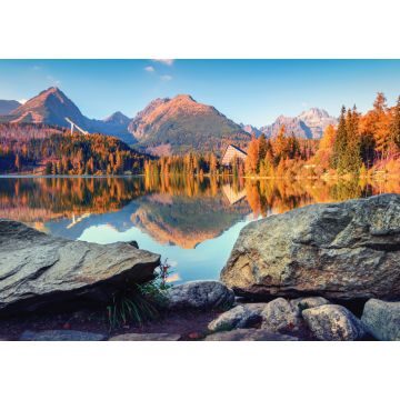 Lais Puzzle - Bergsee Strbske pleso (Strbske See) im Herbst. Nationalpark Hohe Tatra, Slowakei - 1.000 Teile