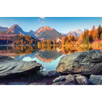Lais Puzzle - Bergsee Strbske pleso (Strbske See) im Herbst. Nationalpark Hohe Tatra, Slowakei - 2.000 Teile