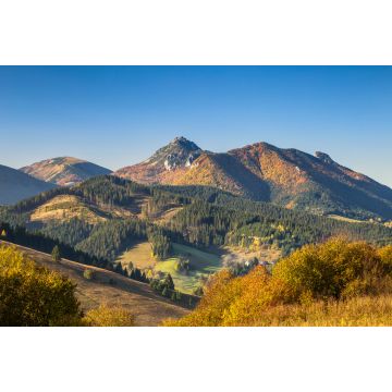 Lais Puzzle - Landschaft mit Bergen bei Sonnenaufgang. Mala Fatra National Park, in der Nähe des Dorfes Terchova in der Slowakei, Europa - 2.000 Teile