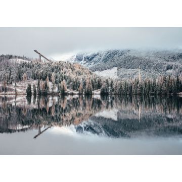 Lais Puzzle - Skisprungschanze in winterlicher Natur. Slowakei, Hohe Tatra, Strbske pleso - 1.000 Teile
