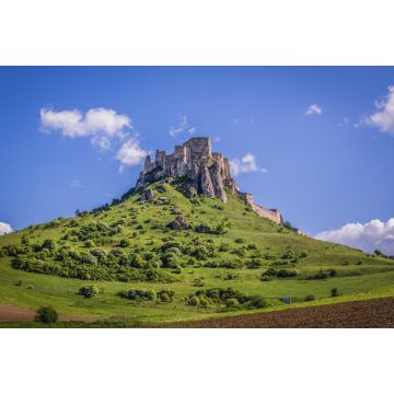 Lais Puzzle - Fernblick auf die Überreste der Burg Spis bei Spisske Podhradie, Slowakei - 2.000 Teile
