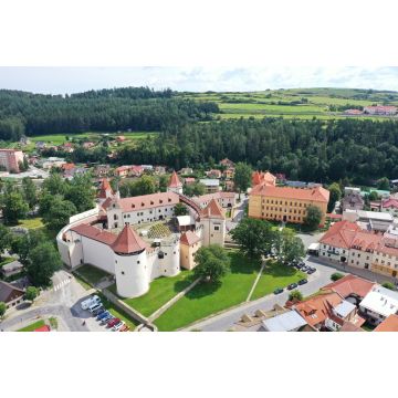Lais Puzzle - Luftaufnahme der Burg in der Stadt Kezmarok in der Slowakei - 2.000 Teile