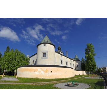 Lais Puzzle - Burg Bytca, eine Wasserburg aus dem 13. Jahrhundert, die im 16. Jahrhundert im Stil der Renaissance umgebaut wurde. Slowakei - 2.000 Teile