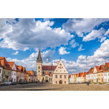Lais Puzzle - Das schöne alte Bardejov mit Kirche und Hauptplatz in der Slowakei - 2.000 Teile